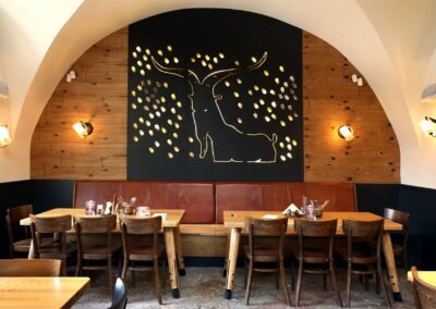 Velkopopovická Kozlovna interiér